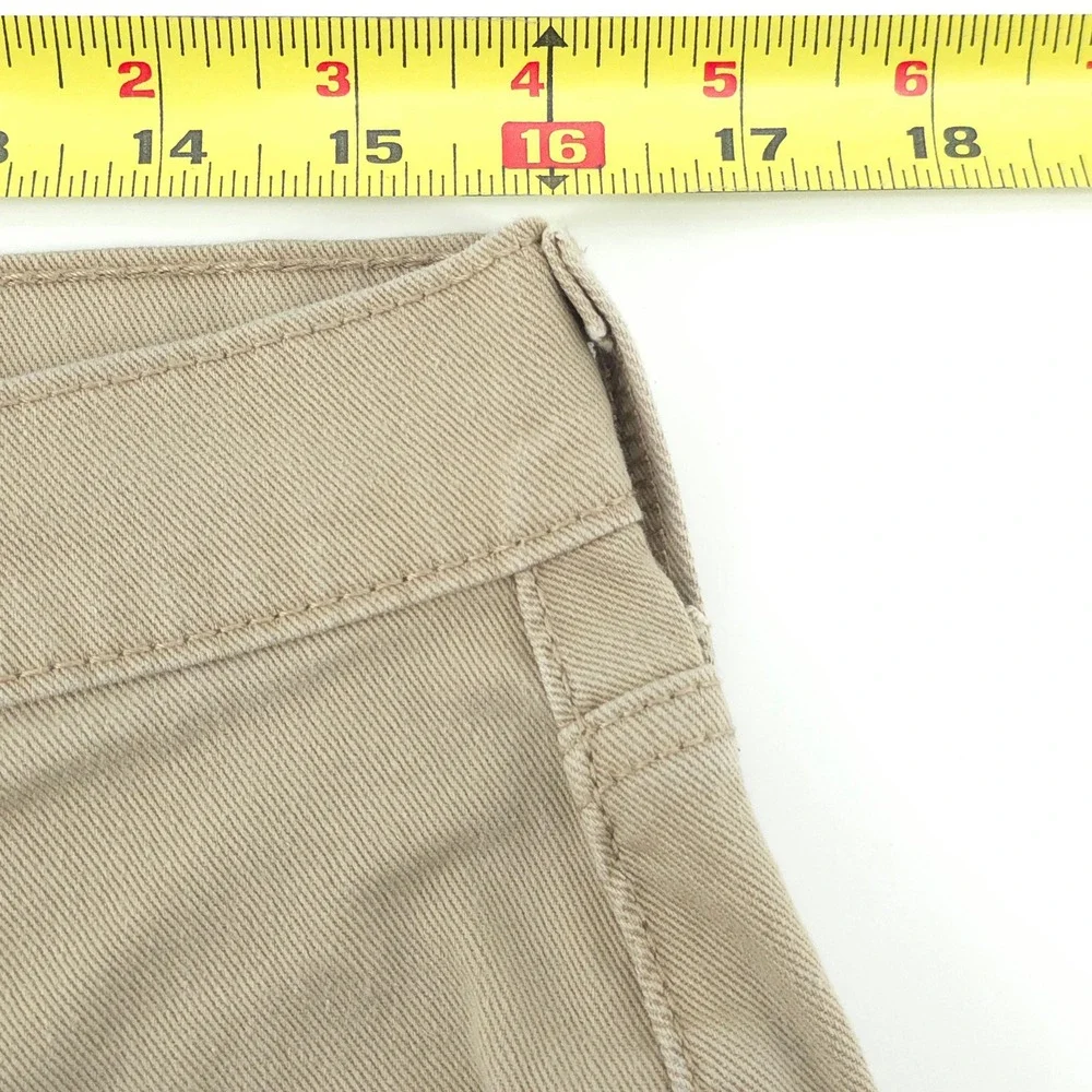 Levis Mens Pants 502 Regular Taper W32 L32 Tan Khaki Stretch Chino 29507-0009
